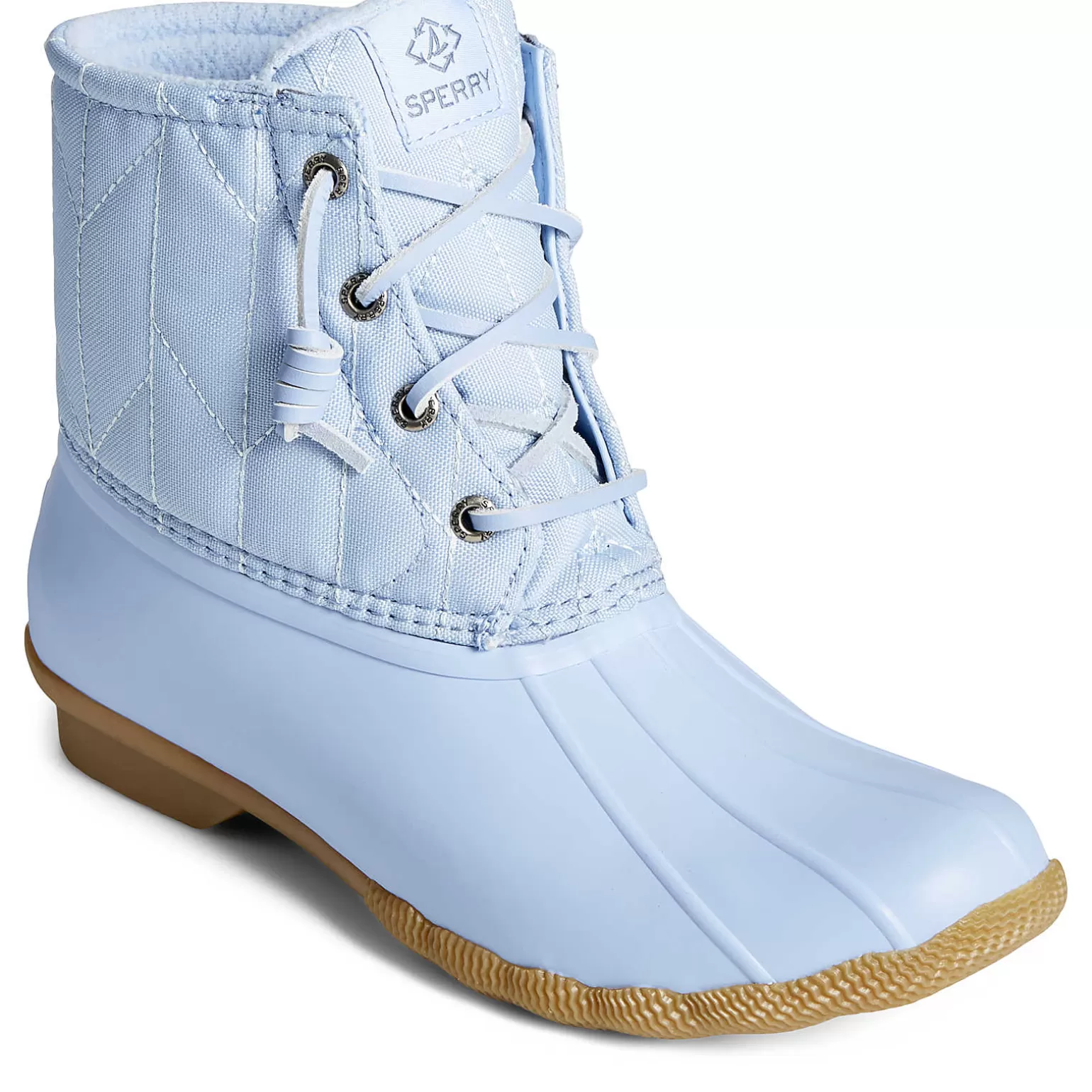 Saltwater Duck Boot | SeaCycled*Sperry Women's SeaCycled™ Saltwater Nylon Duck Boot Light Blue