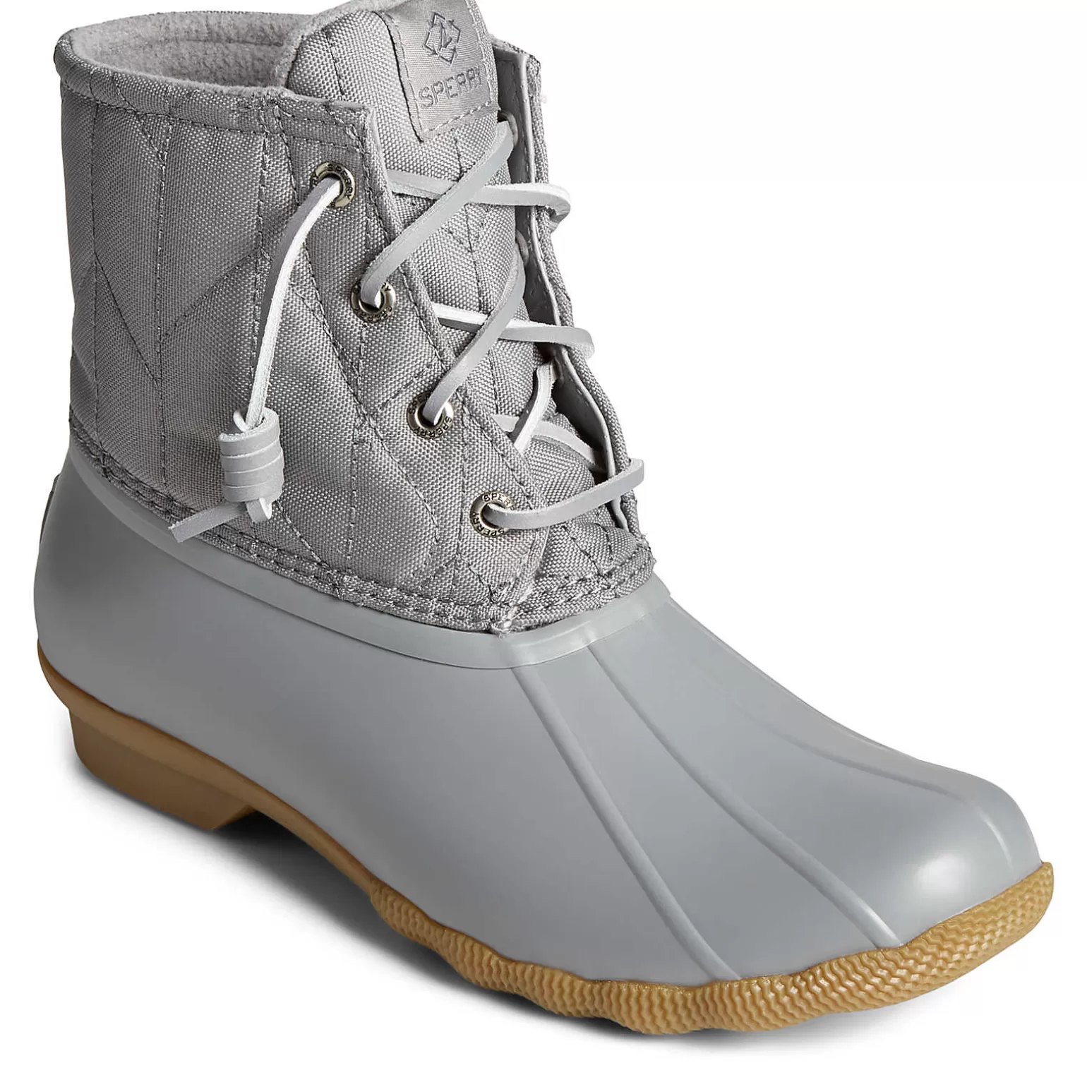 Saltwater Duck Boot | SeaCycled*Sperry Women's SeaCycled™ Saltwater Nylon Duck Boot Grey