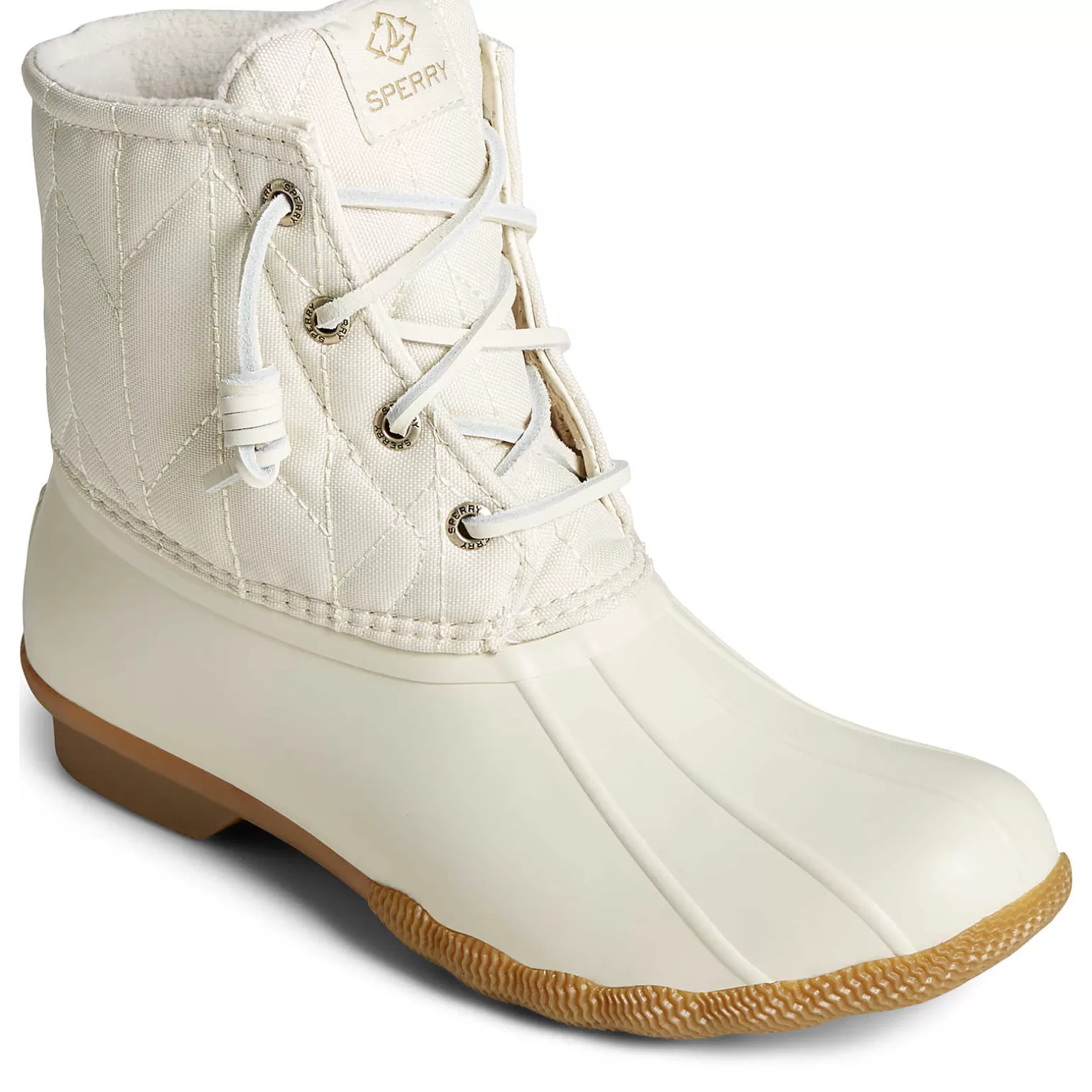 Saltwater Duck Boot | SeaCycled*Sperry Women's SeaCycled™ Saltwater Nylon Duck Boot Ivory