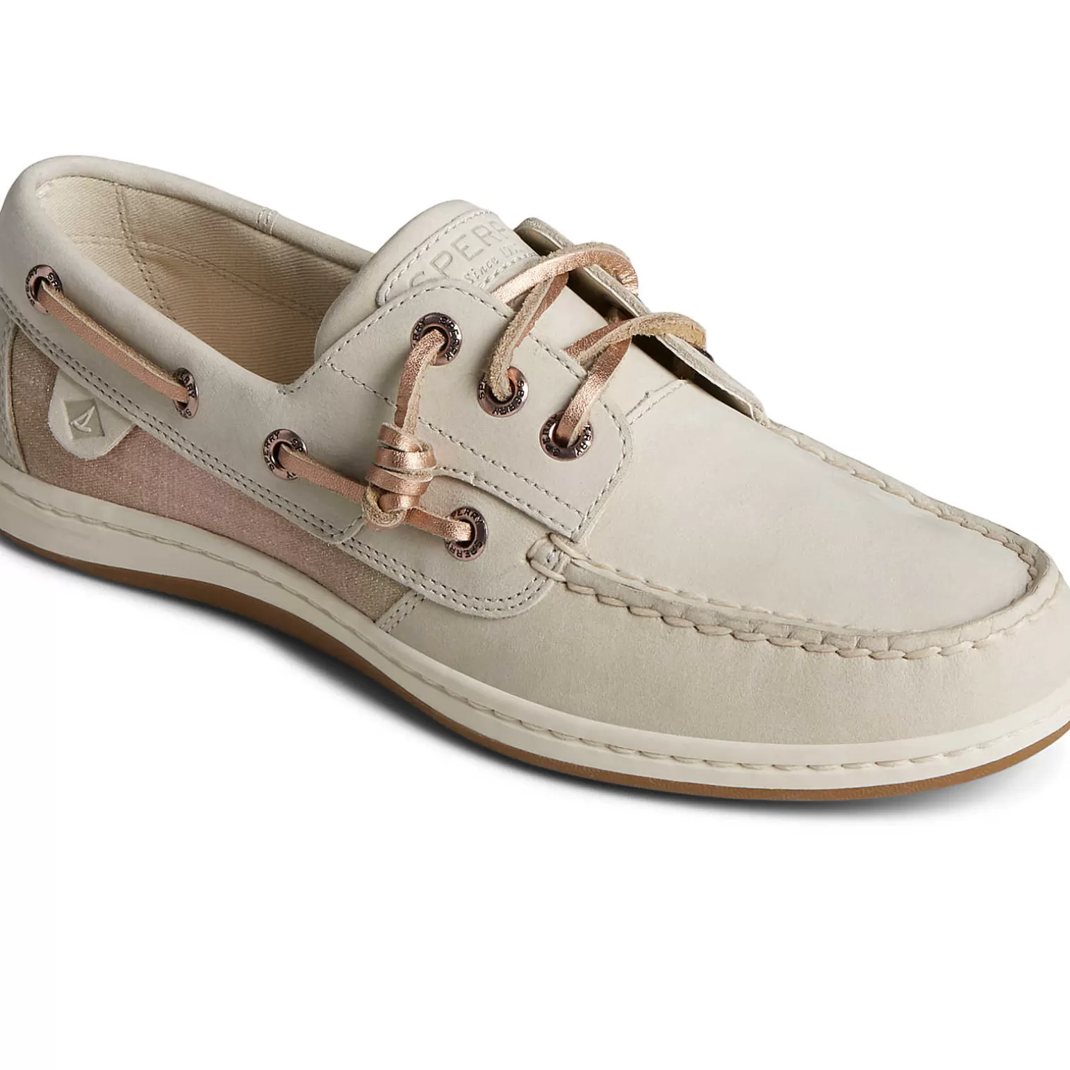 Sale | Boat Shoes*Sperry Women's Songfish Shimmer Boat Shoe Off White