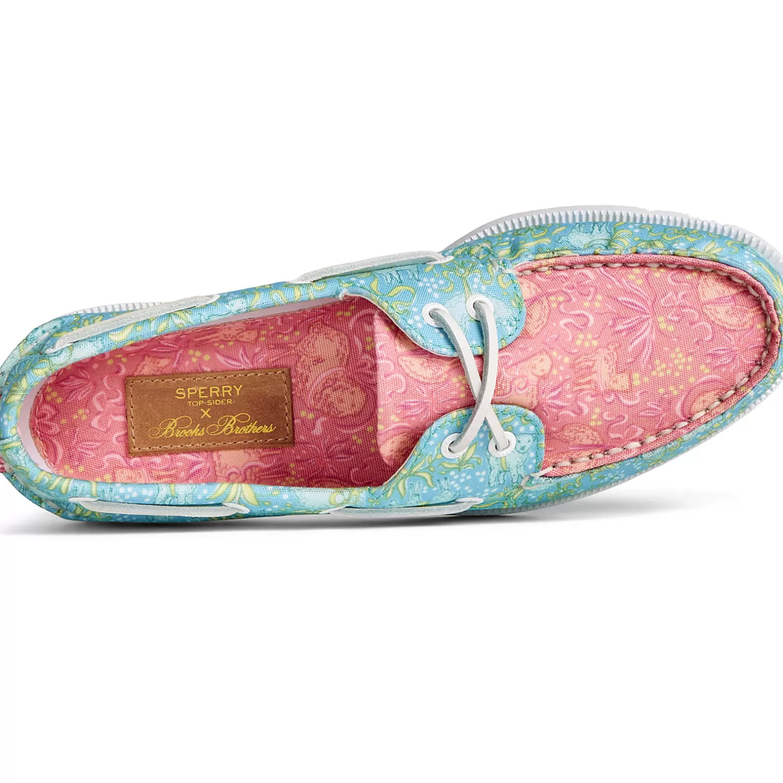 Sale | Boat Shoes*Sperry Women's x Brooks Brothers Authentic Original™ Boat Shoe Pink Multi