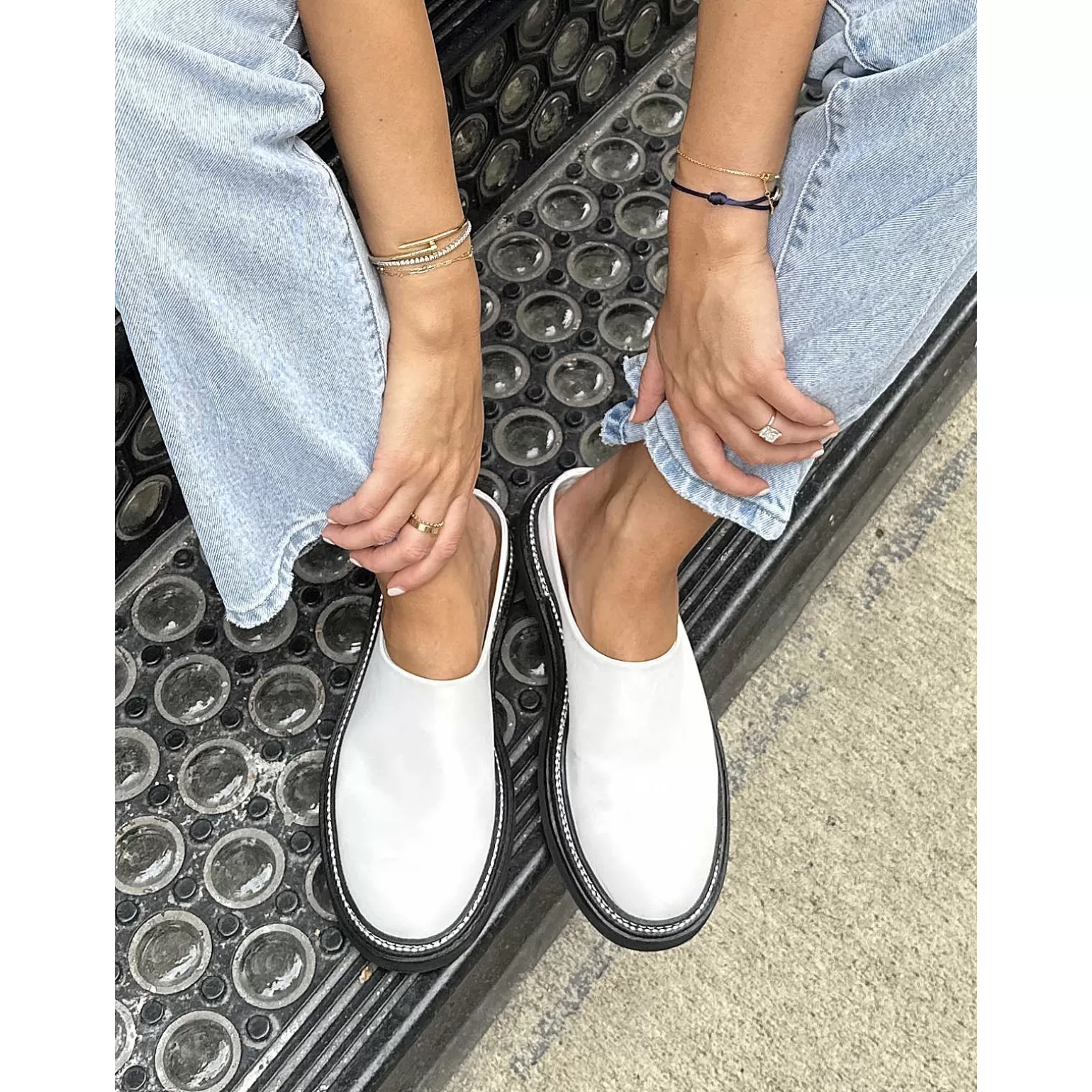 Flats & Loafers*Sperry Women's x Who What Wear Captain's Mule White